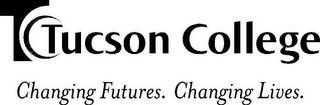 TC TUCSON COLLEGE CHANGING FUTURES. CHANGING LIVES. logo