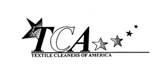 TCA TEXTILE CLEANERS OF AMERICA logo