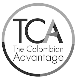 TCA THE COLOMBIAN ADVANTAGE logo