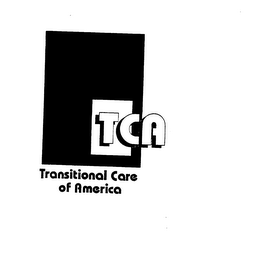 TCA TRANSITIONAL CARE OF AMERICA logo