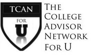 TCAN FOR U THE COLLEGE ADVISOR NETWORK logo