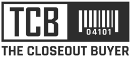 TCB 04101 THE CLOSEOUT BUYER logo