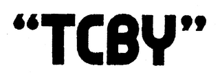 "TCBY" logo