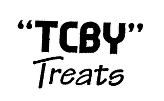 "TCBY" TREATS