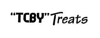 "TCBY" TREATS logo