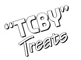 "TCBY" TREATS logo