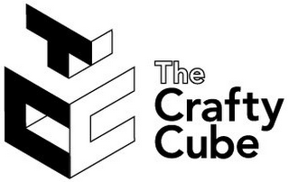 TCC THE CRAFTY CUBE logo