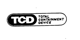 TCD TOTAL CONTAINMENT DEVICE logo