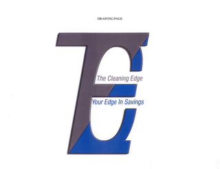TCE THE CLEANING EDGE YOUR EDGE IN SAVINGS logo