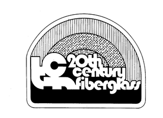TCF 20TH CENTURY FIBERGLASS logo