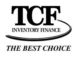 TCF INVENTORY FINANCE THE BEST CHOICE logo