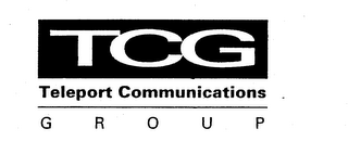 TCG TELEPORT COMMUNICATIONS G R O U P logo