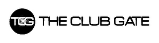 TCG THE CLUB GATE logo