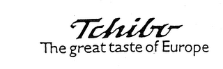 TCHIBO THE GREAT TASTE OF EUROPE logo