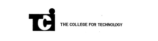 TCI THE COLLEGE FOR TECHNOLOGY logo