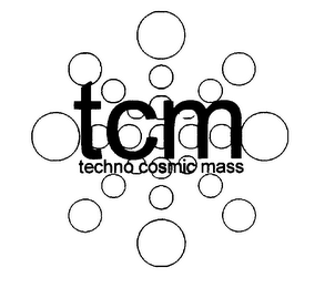 TCM TECHNO COSMIC MASS logo
