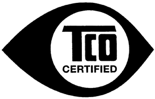TCO CERTIFIED logo