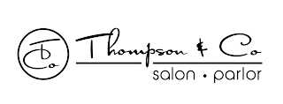 TCO THOMPSON & CO SALON PARLOR logo