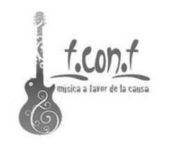 T.CON.T MÚSICA A FAVOR DE LA CAUSA logo