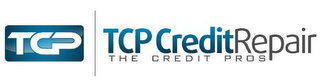 TCP TCP CREDITREPAIR THE CREDIT PROS logo