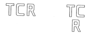 TCR CORPORATION logo