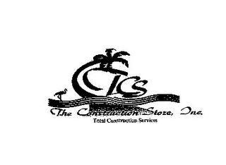 TCS THE CONSTRUCTION STORE, INC. TOTAL CONSTRUCTION SERVICES logo