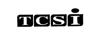 TCSI THE CORPORATE SOFTWARE INTEGRATOR logo