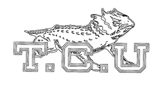 T.C.U. logo