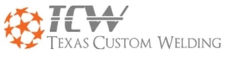 TCW TEXAS CUSTOM WELDING logo