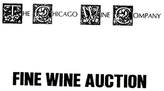 TCWC THE CHICAGO WINE COMPANY FINE WINE AUCTION logo