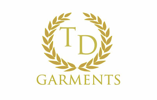 TD GARMENTS logo