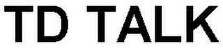 TD TALK logo