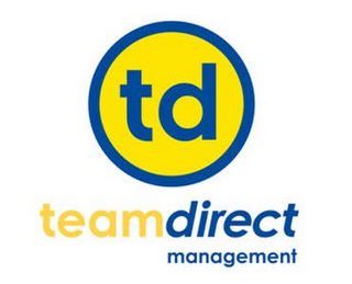 TD TEAM DIRECT MANAGEMENT logo