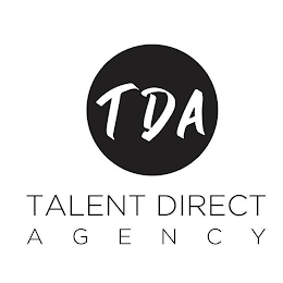 TDA TALENT DIRECT AGENCY logo