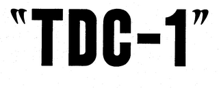 "TDC-1" logo