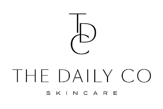 TDC THE DAILY CO SKINCARE logo