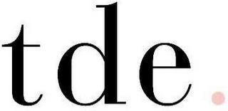TDE. logo