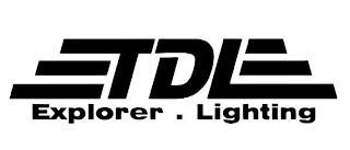TDE EXPLORER · LIGHTING logo