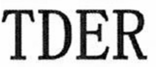 TDER logo