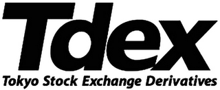 TDEX TOKYO STOCK EXCHANGE DERIVATIVES logo