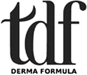 TDF DERMA FORMULA logo