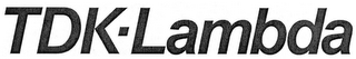 TDK-LAMBDA logo