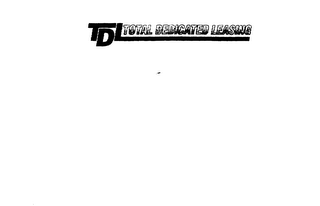 TDL TOTAL DEDICATED LEASING logo