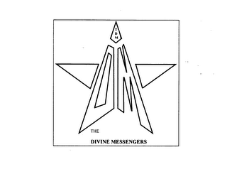 TDM DM THE DIVINE MESSENGERS logo
