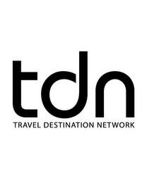 TDN TRAVEL DESTINATION NETWORK logo
