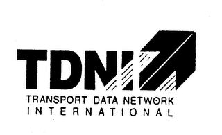 TDNI TRANSPORT DATA NETWORK INTERNATIONAL logo