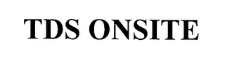 TDS ONSITE logo