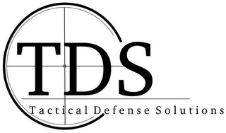 TDS TACTICAL DEFENSE SOLUTIONS logo