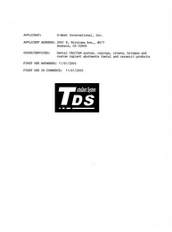 TDS TURBODENT SYSTEM logo