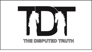 TDT THE DISPUTED TRUTH logo